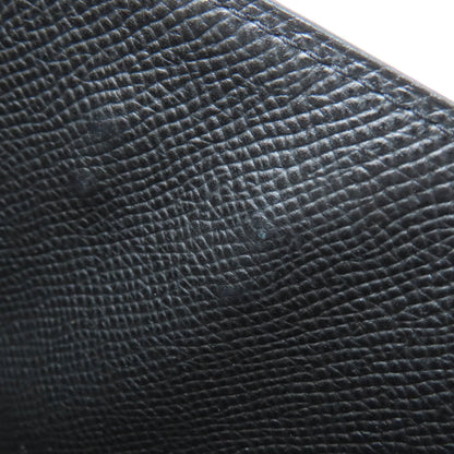 Hermes Kelly Black Epsom Leather Long Wallet (Bi-Fold) (Pre-Owned)