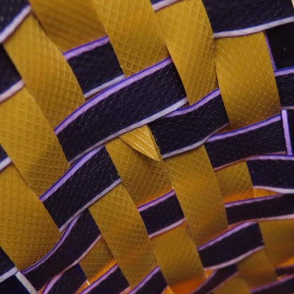 Marni Navy Orange Red Color White Polypropylene Tote Bag (Pre-Owned)