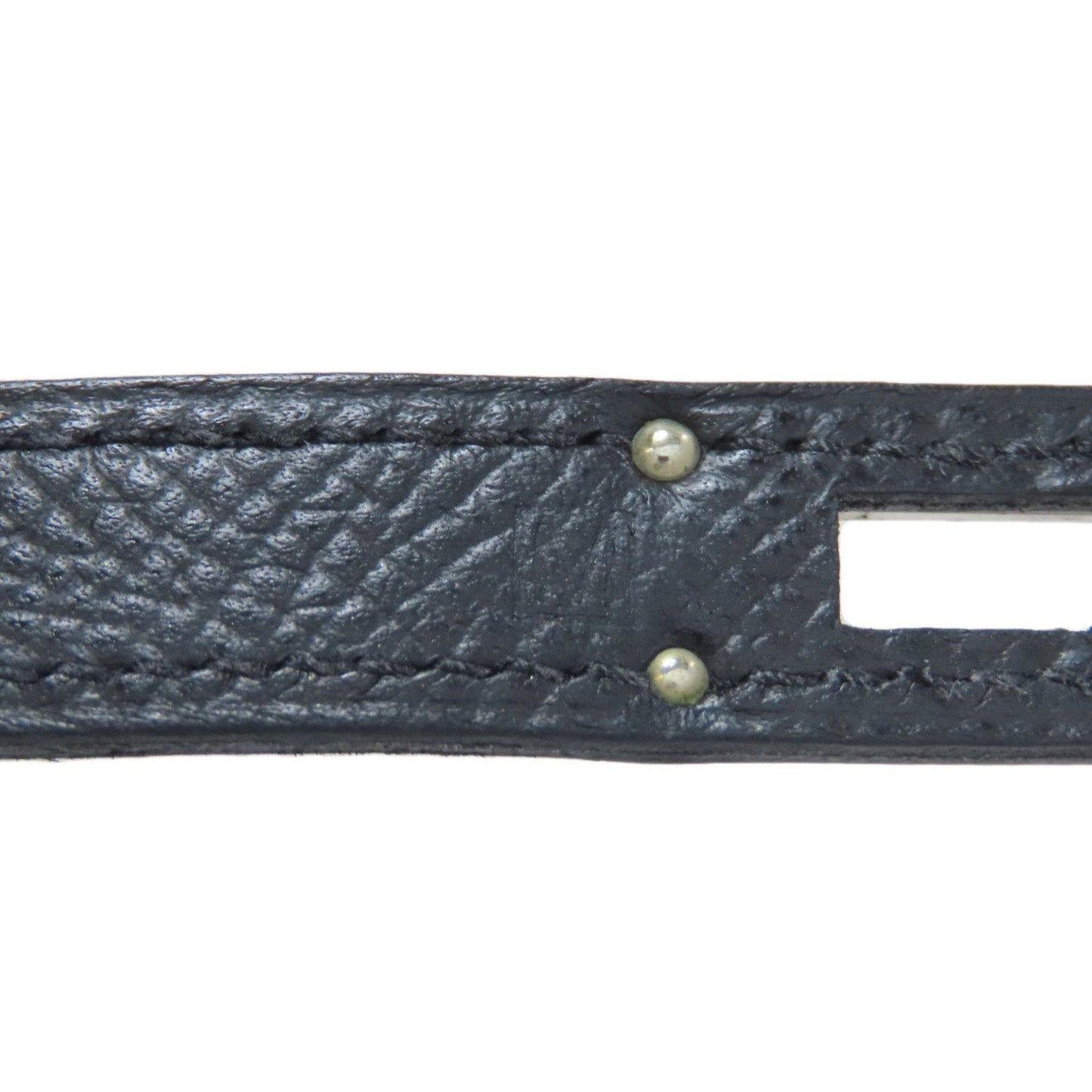 Hermes Kelly Black Epsom Leather Long Wallet (Bi-Fold) (Pre-Owned)