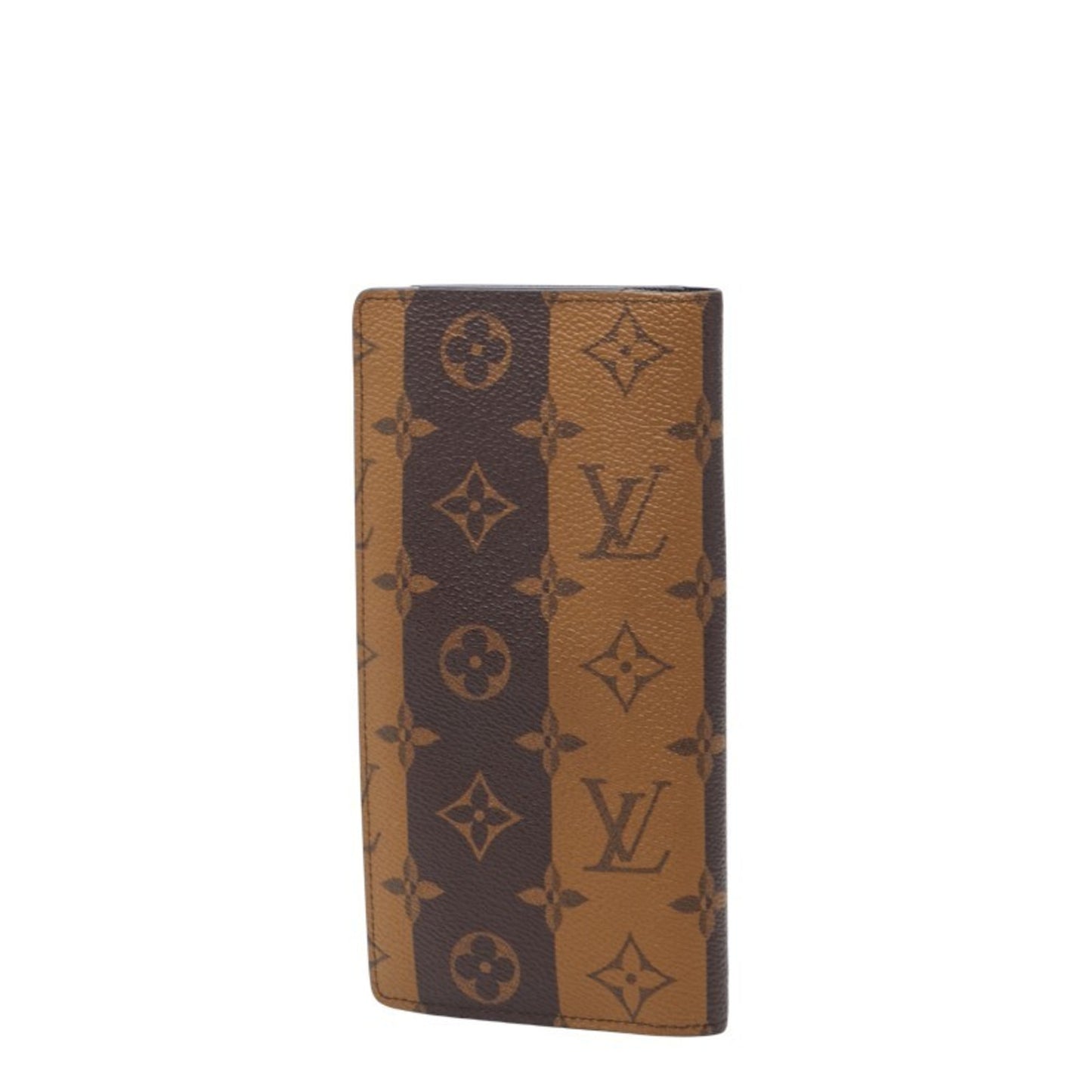 Louis Vuitton Brown Pvc Long Wallet (Bi-Fold) (Pre-Owned)