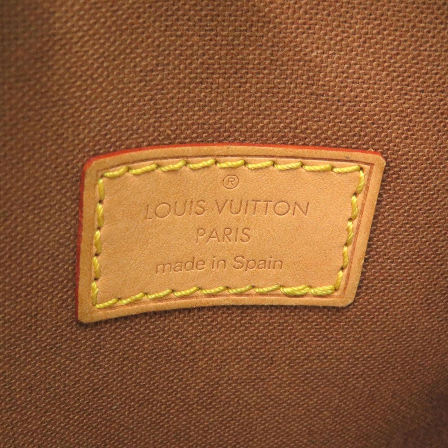 Louis Vuitton Brown Monogram Pochette Sling Bag (Pre-Owned)