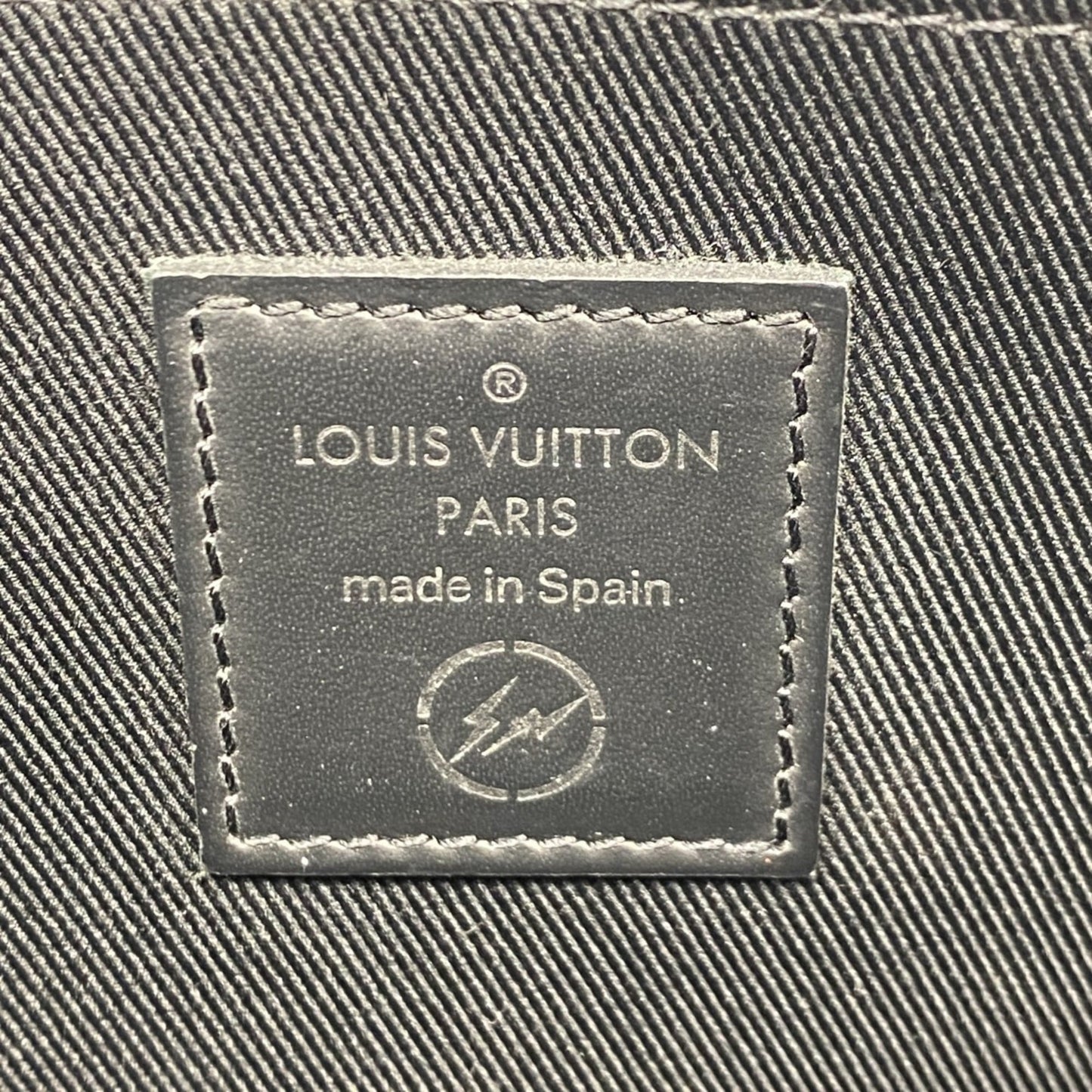 Louis Vuitton Black Pouch (Pre-Owned)