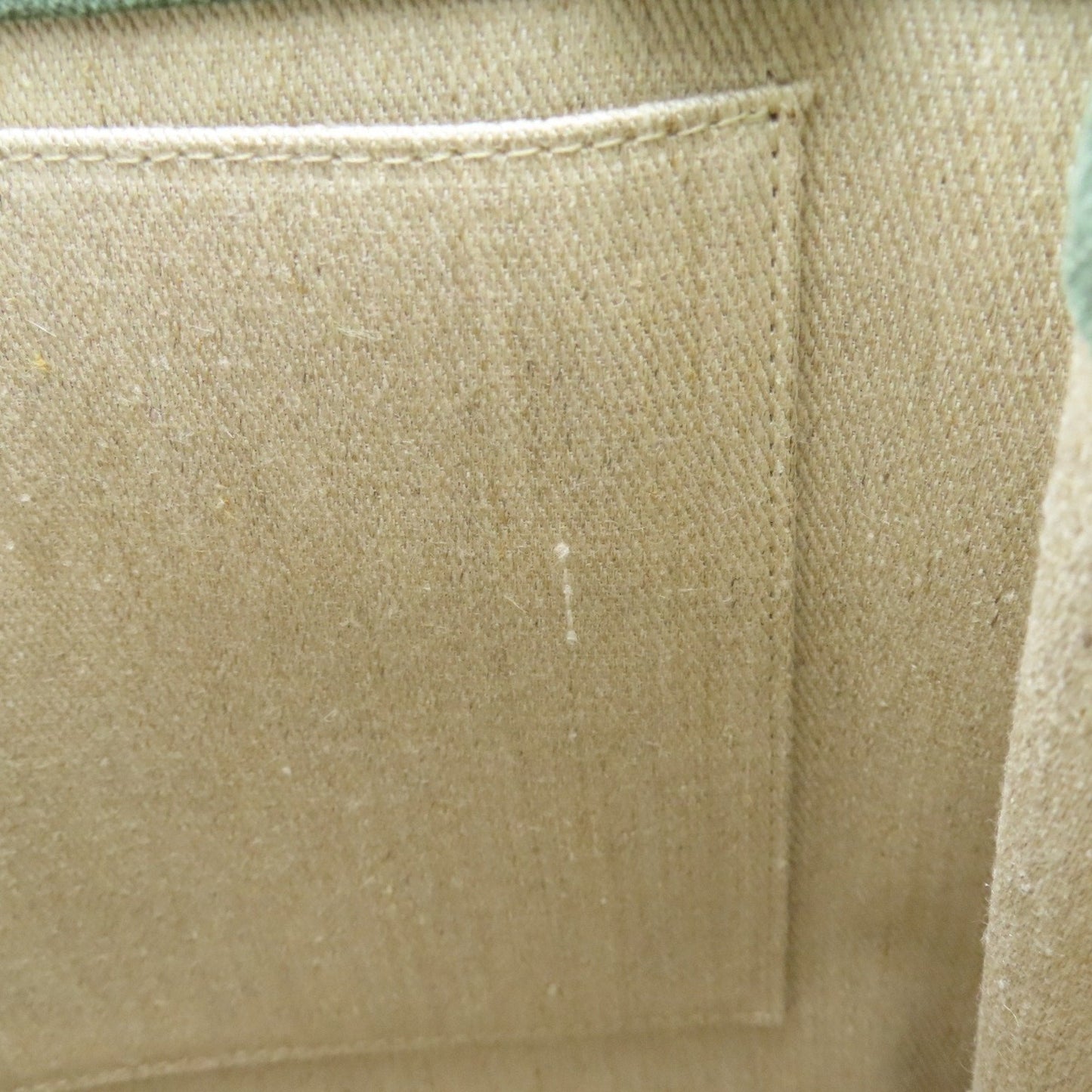 Chloé Green Canvas Tote Bag (Pre-Owned)