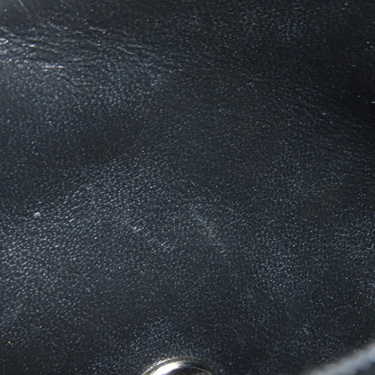 Chanel Matelasse Black Leather Shoulder Bag (Pre-Owned)