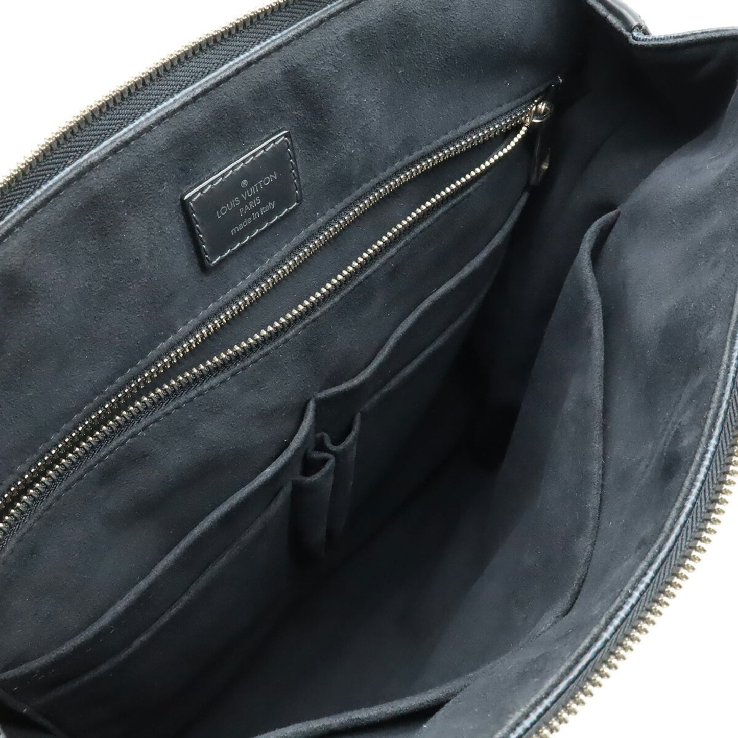 Louis Vuitton Damier Cobalt Navy Black Pvc Tote Bag (Pre-Owned)