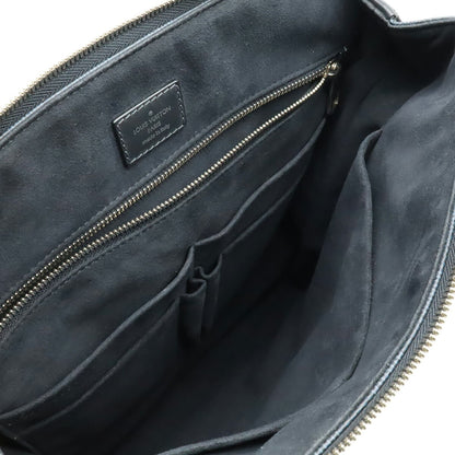 Louis Vuitton Damier Cobalt Navy Black Pvc Tote Bag (Pre-Owned)