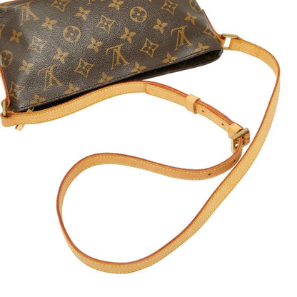 Louis Vuitton Brown Pvc Leather Shoulder Bag (Pre-Owned)
