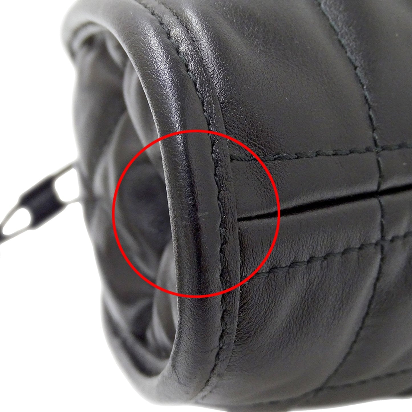 Gucci Black Leather Shoulder Bag Tote Bag (Pre-Owned)