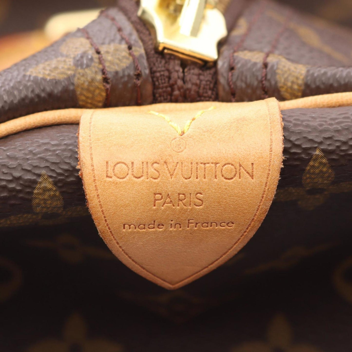 Louis Vuitton Brown Pvc Leather Boston Bag (Pre-Owned)