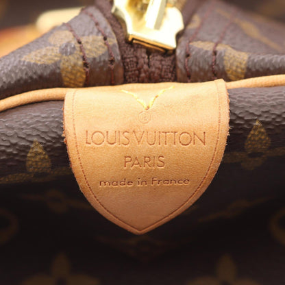 Louis Vuitton Brown Pvc Leather Boston Bag (Pre-Owned)