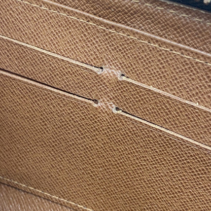 Louis Vuitton Brown Long Wallet (Bi-Fold) (Pre-Owned)