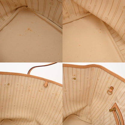 Louis Vuitton White Damier Azur Canvas Tote Bag (Pre-Owned)