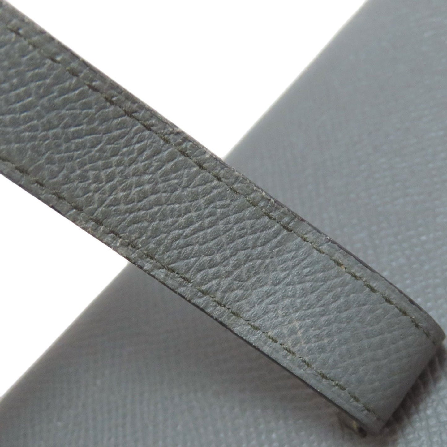 Hermes Gray Epsom Leather Wallet (Bi-Fold) (Pre-Owned)