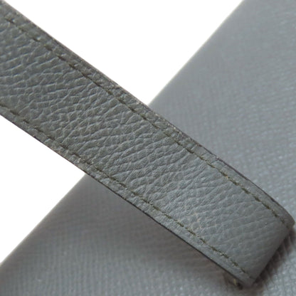 Hermes Gray Epsom Leather Wallet (Bi-Fold) (Pre-Owned)
