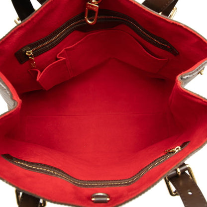 Louis Vuitton Brown Pvc Shoulder Bag Tote Bag (Pre-Owned)