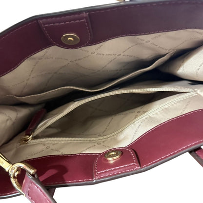 Michael Kors Bordeaux Brown Shoulder Bag Tote Bag (Pre-Owned)