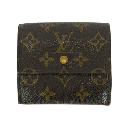 Louis Vuitton Brown Pvc Wallet (Tri-Fold) (Pre-Owned)