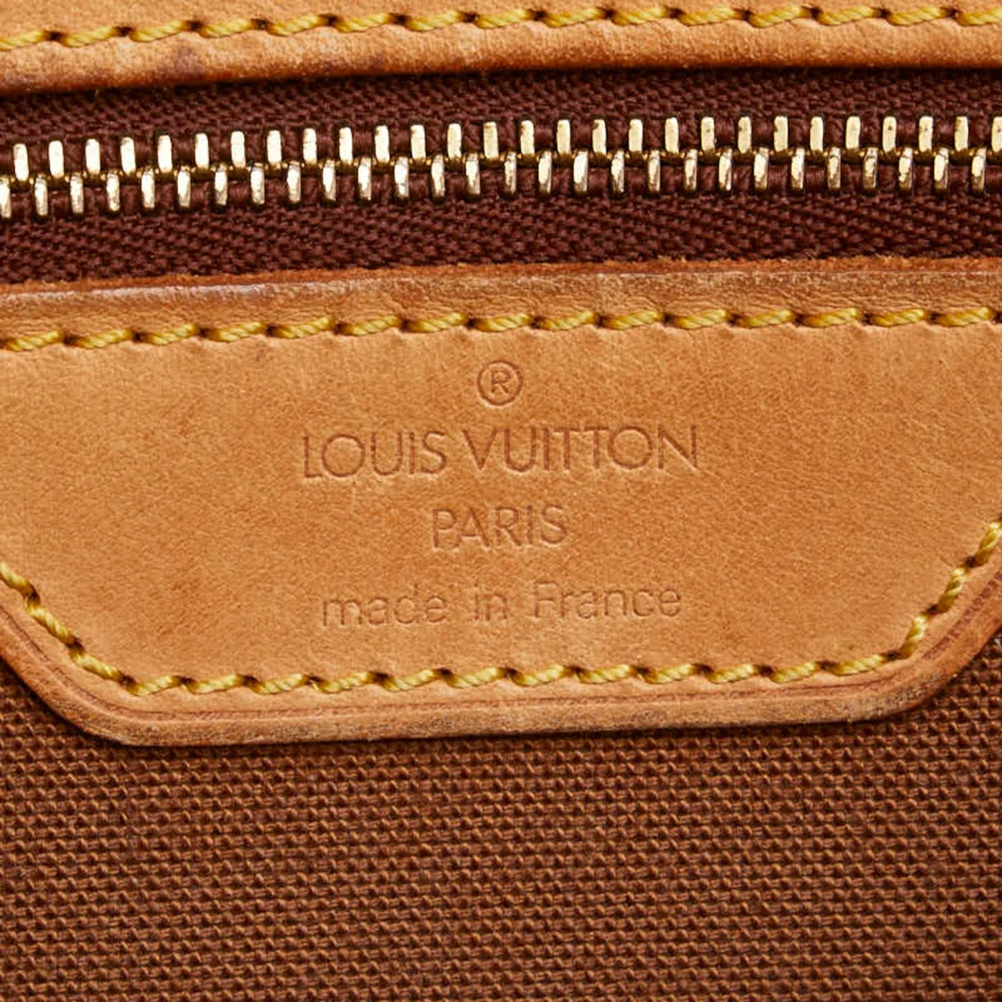 Louis Vuitton Brown Pvc Leather Shoulder Bag (Pre-Owned)