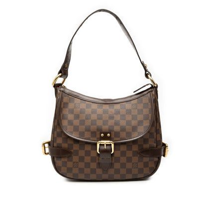 Louis Vuitton Brown Pvc Leather Handbag Shoulder Bag (Pre-Owned)