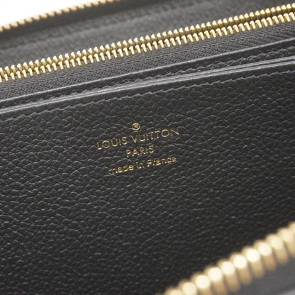 Louis Vuitton Beige Black Long Wallet (Bi-Fold) (Pre-Owned)