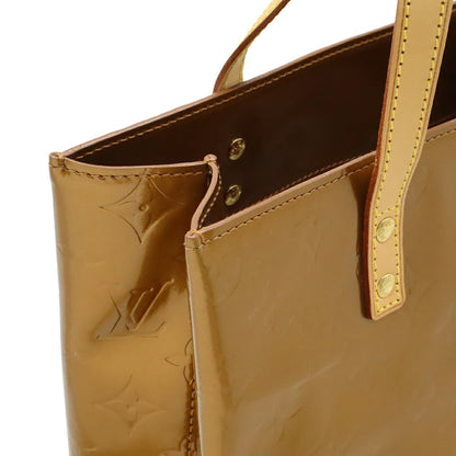 Louis Vuitton Bronze Brown Leather Handbag Tote Bag (Pre-Owned)