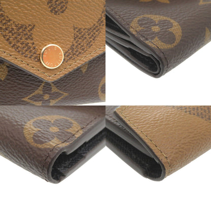 Louis Vuitton Brown Monogram Monogram Wallet (Tri-Fold) (Pre-Owned)