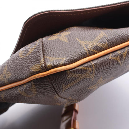 Louis Vuitton Brown Pvc Leather Shoulder Bag (Pre-Owned)