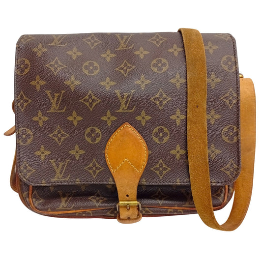 Louis Vuitton Brown Monogram Shoulder Bag (Pre-Owned)