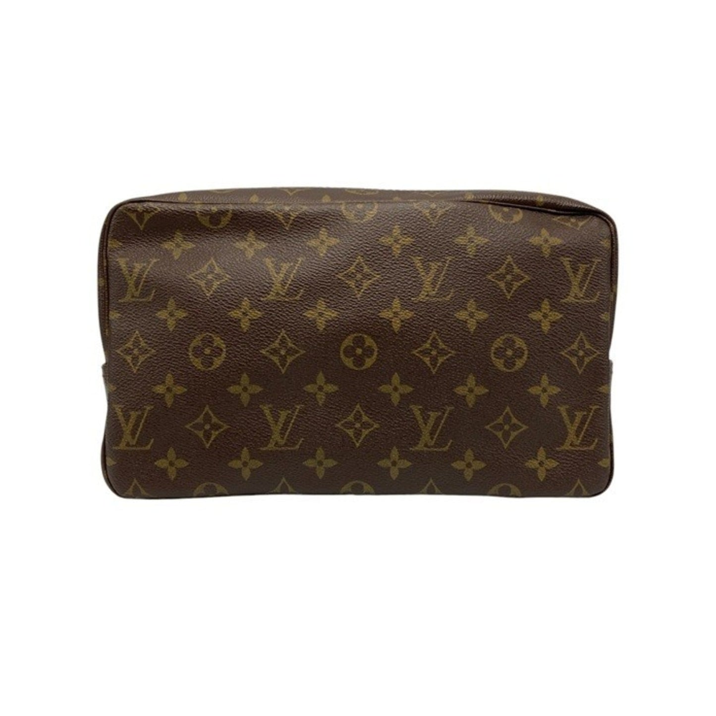 Louis Vuitton Brown Pvc Clutch Bag (Pre-Owned)