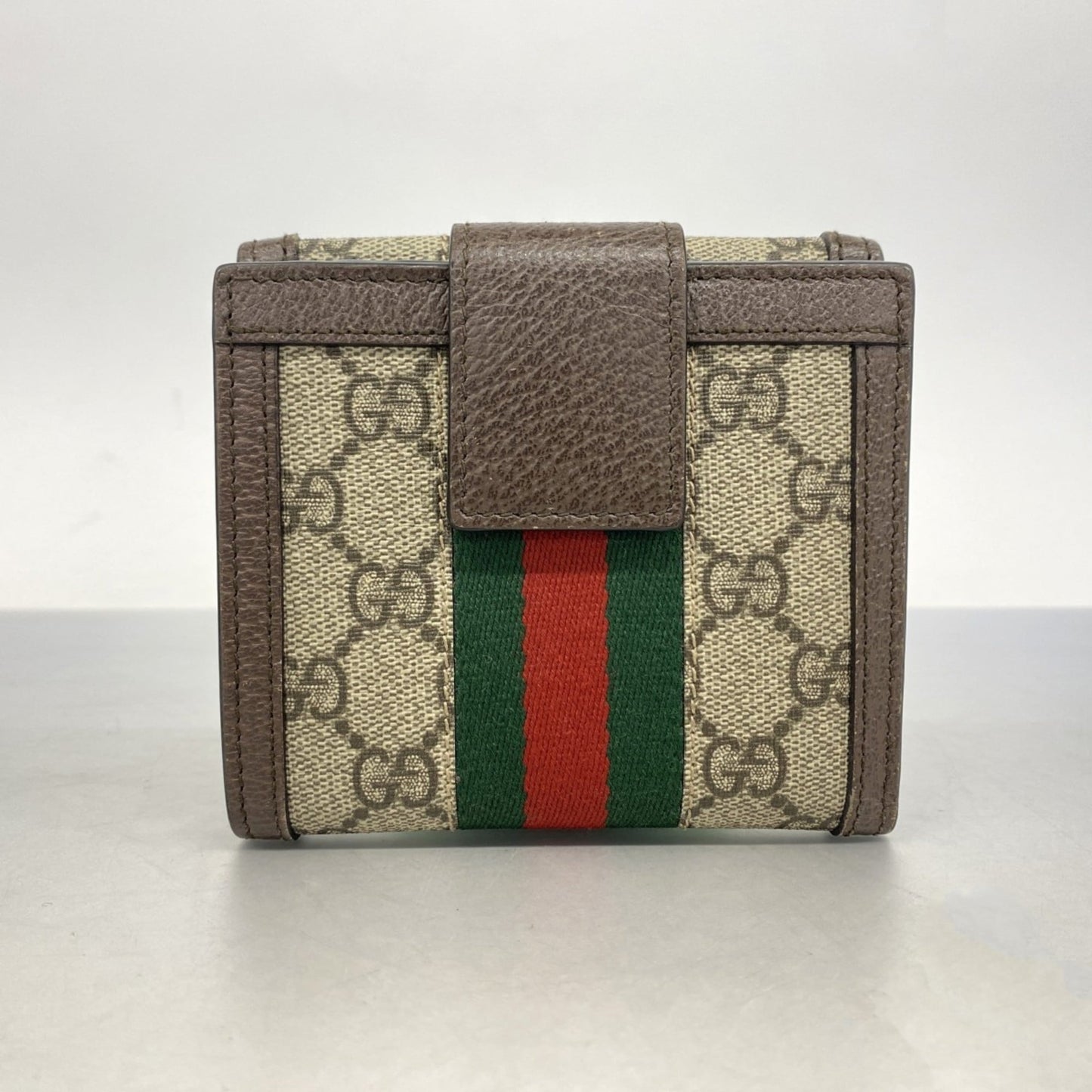 Gucci Brown Pvc Wallet (Bi-Fold) (Pre-Owned)