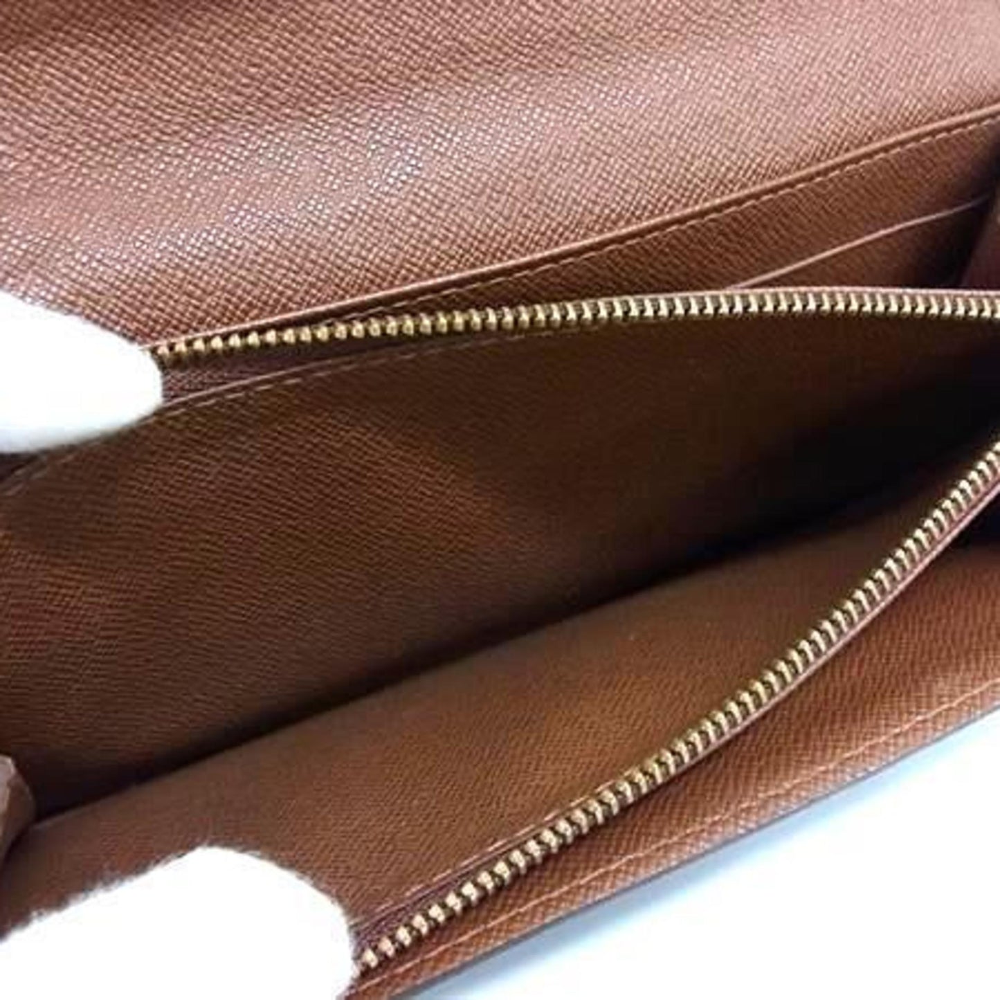 Louis Vuitton Brown Monogram Monogram Long Wallet (Bi-Fold) (Pre-Owned)