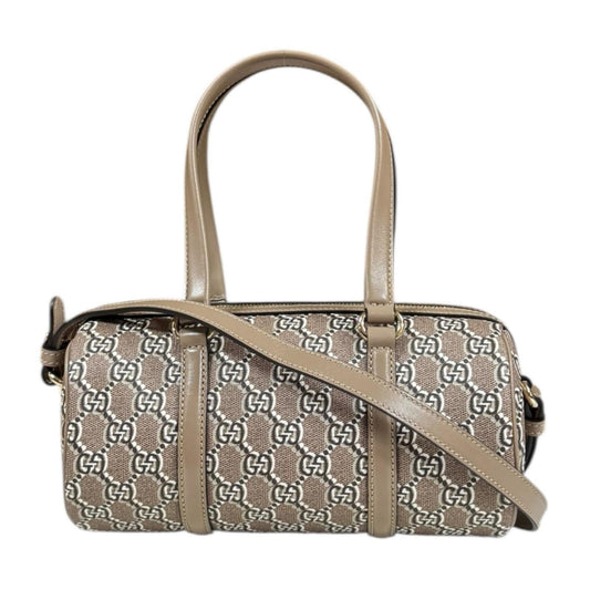 Gucci Brown Pvc Leather Shoulder Bag (Pre-Owned)