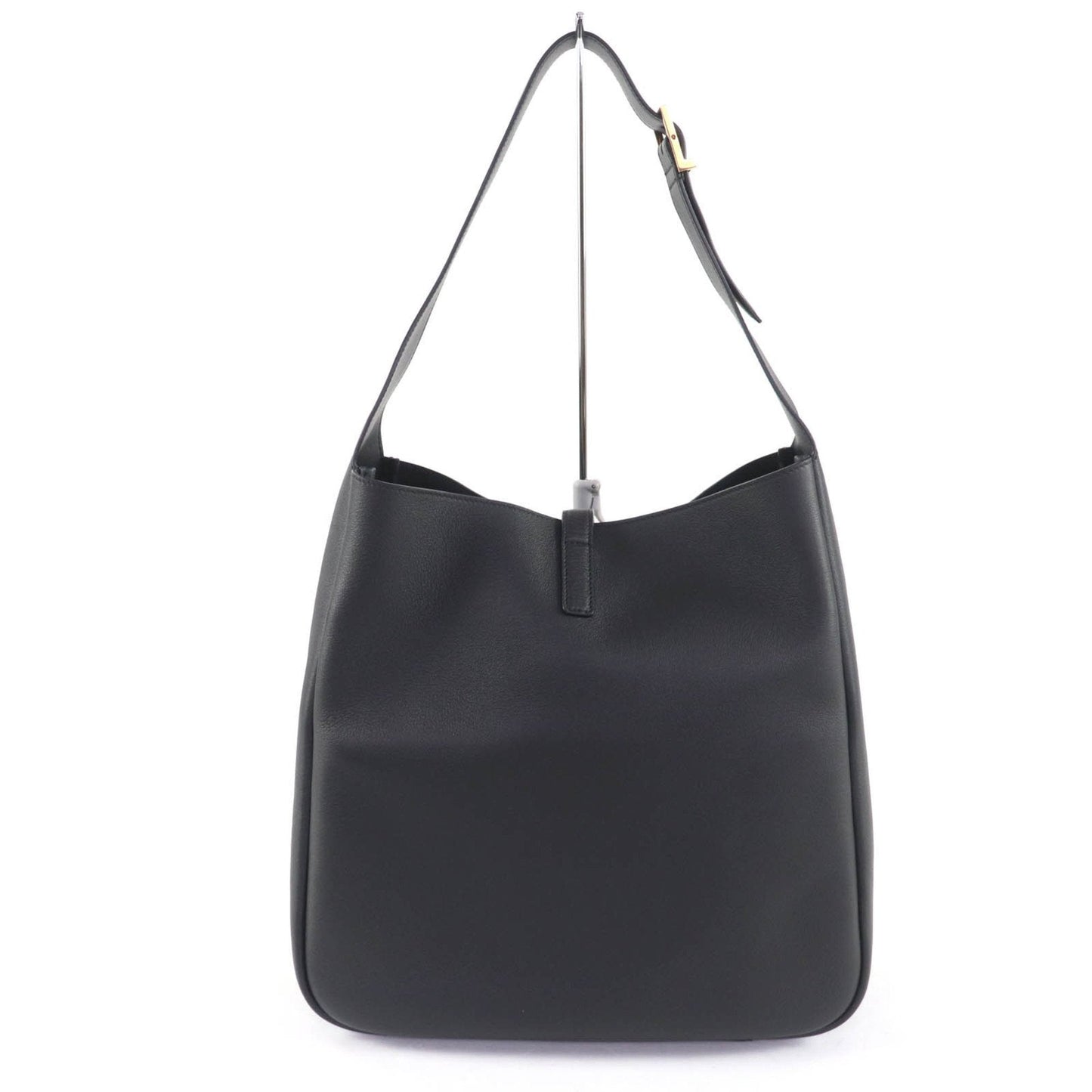 Saint Laurent Black Leather Shoulder Bag (Pre-Owned)