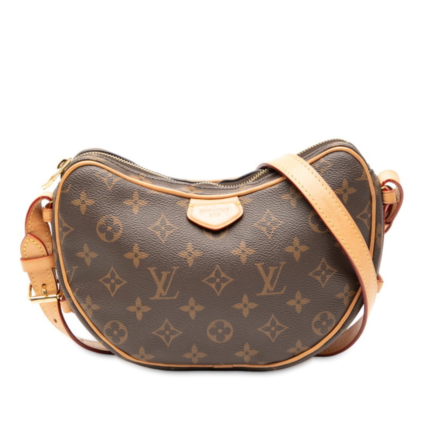 Louis Vuitton Brown Monogram Monogram Pouch Shoulder Bag (Pre-Owned)