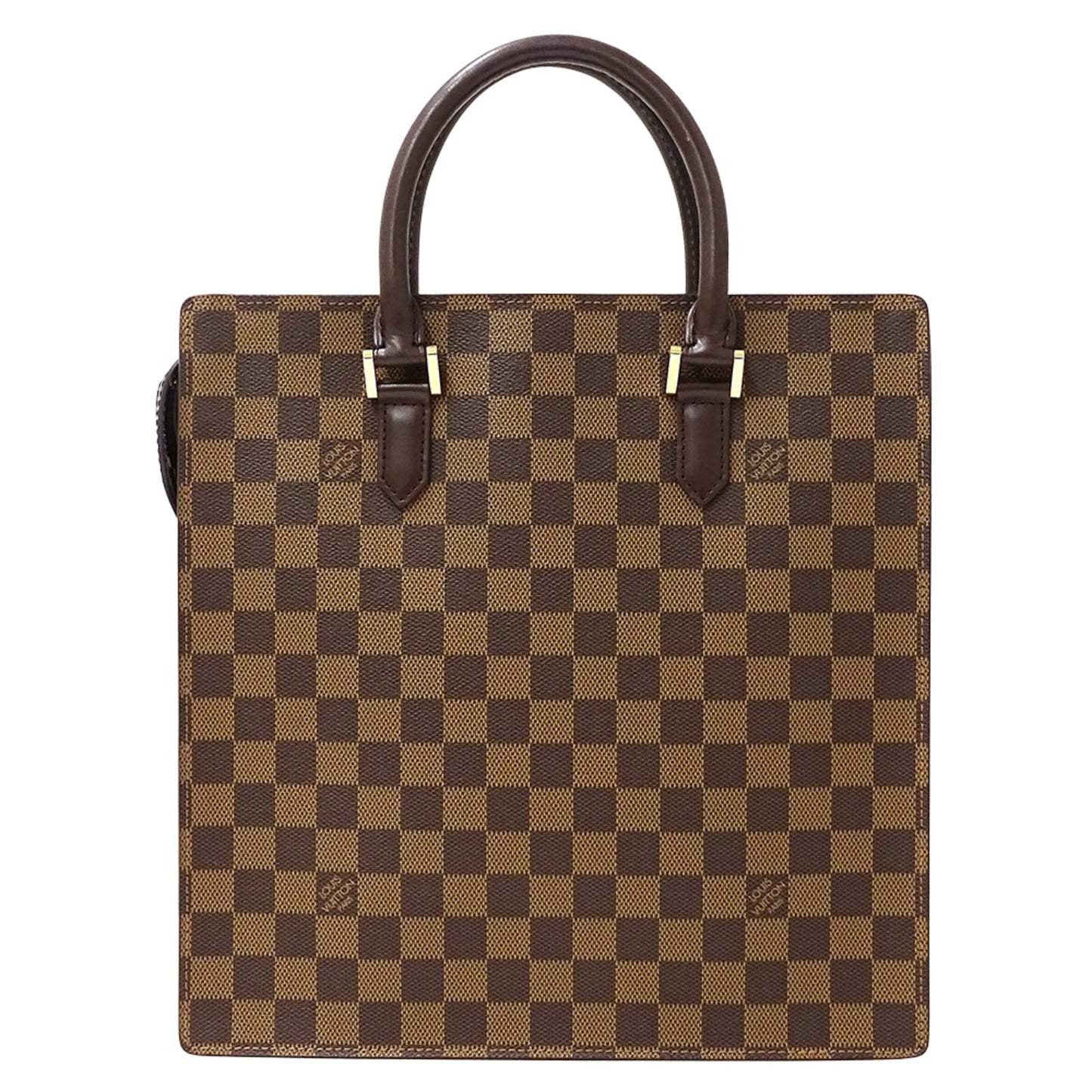 Louis Vuitton Brown Damier Canvas Damier Canvas Handbag Tote Bag (Pre-Owned)