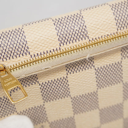 Louis Vuitton White Wallet (Tri-Fold) (Pre-Owned)