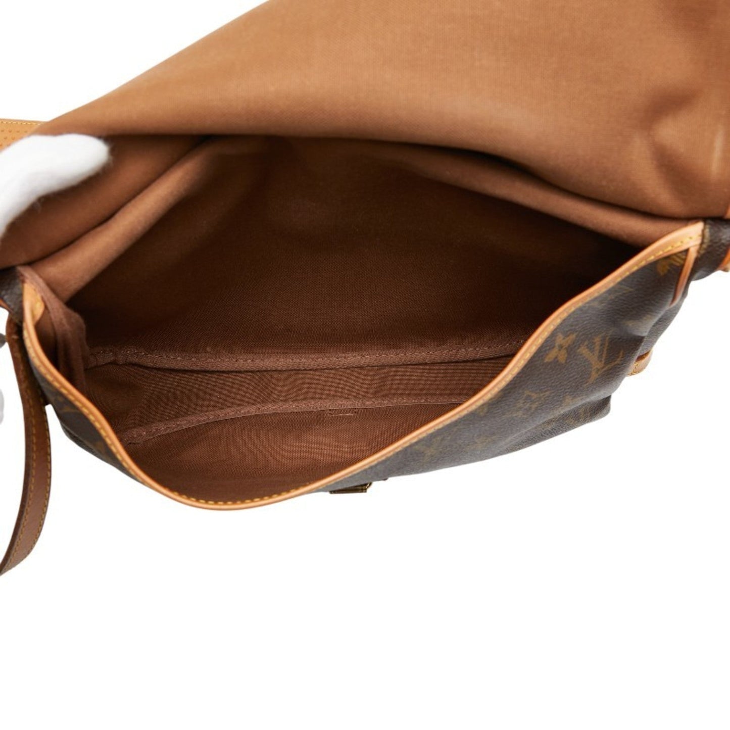 Louis Vuitton Brown Pvc Leather Shoulder Bag (Pre-Owned)