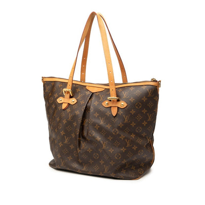 Louis Vuitton Brown Pvc Leather Shoulder Bag Tote Bag (Pre-Owned)
