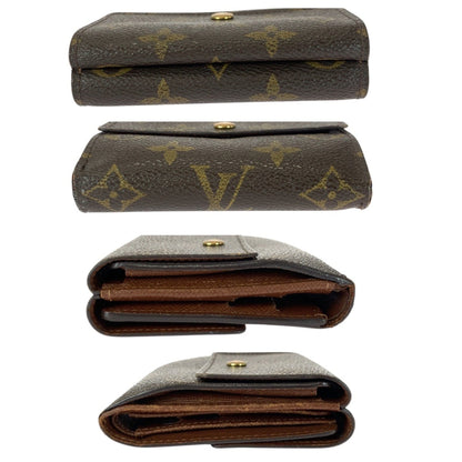 Louis Vuitton Brown Pvc Wallet (Tri-Fold) (Pre-Owned)
