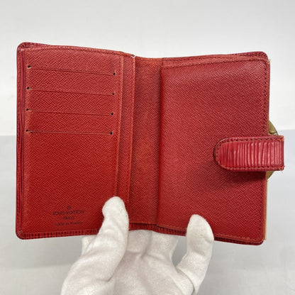 Louis Vuitton Castilian Red Wallet (Bi-Fold) (Pre-Owned)