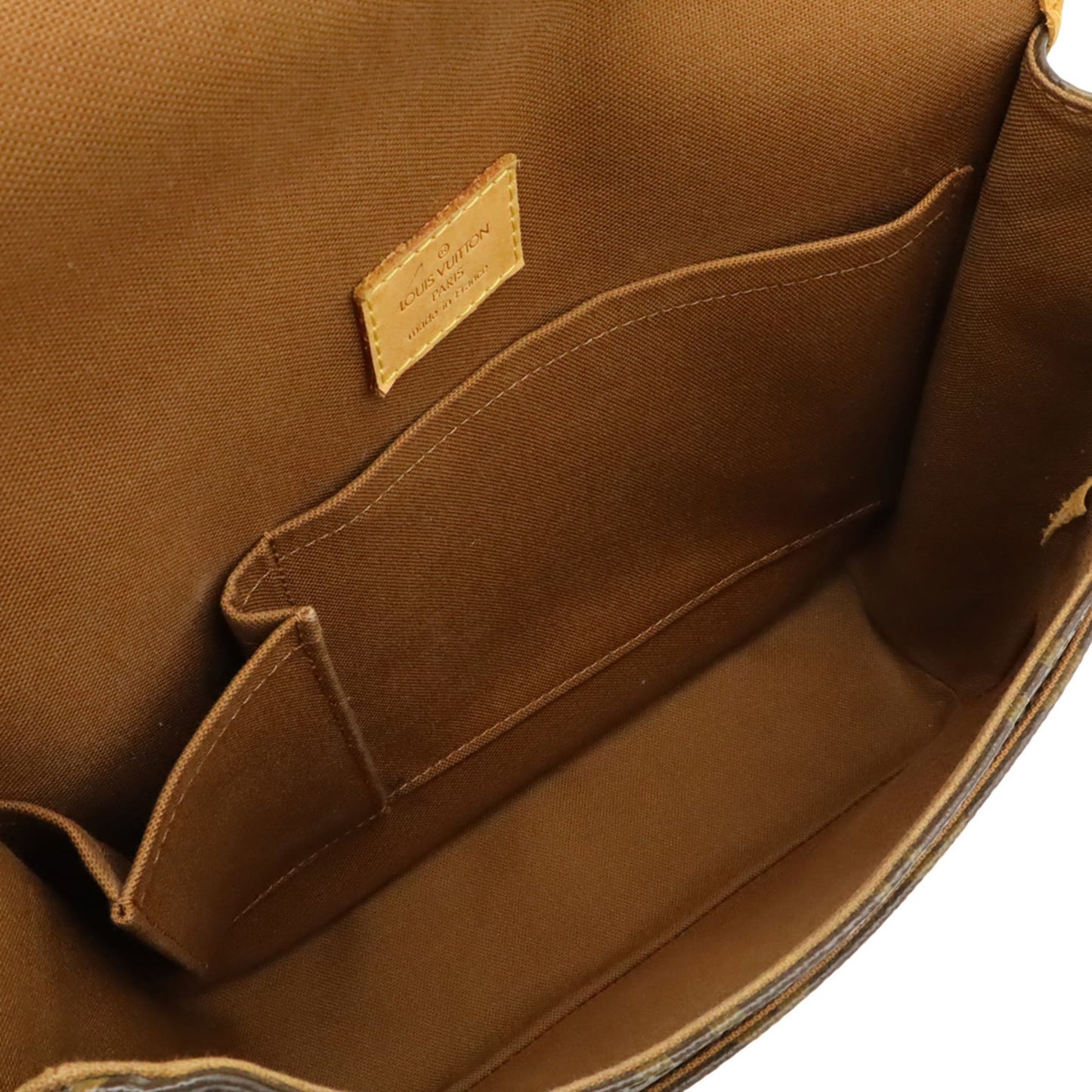 Louis Vuitton Brown Pvc Shoulder Bag (Pre-Owned)