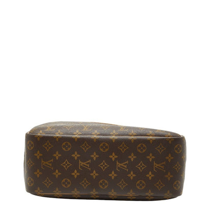 Louis Vuitton Brown Pvc Leather Handbag (Pre-Owned)