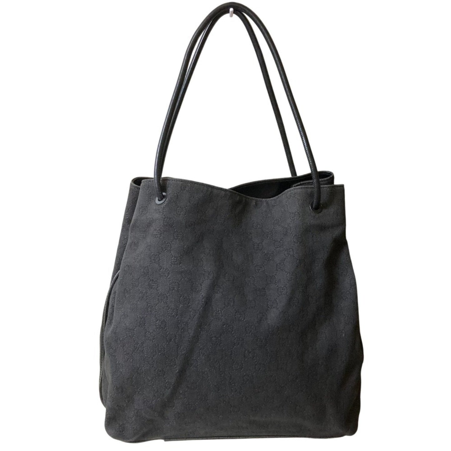 Gucci Dark Gray Gray Tote Bag (Pre-Owned)