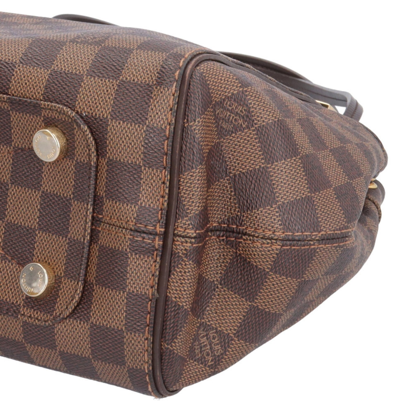 Louis Vuitton Brown Damier Canvas Shoulder Bag (Pre-Owned)