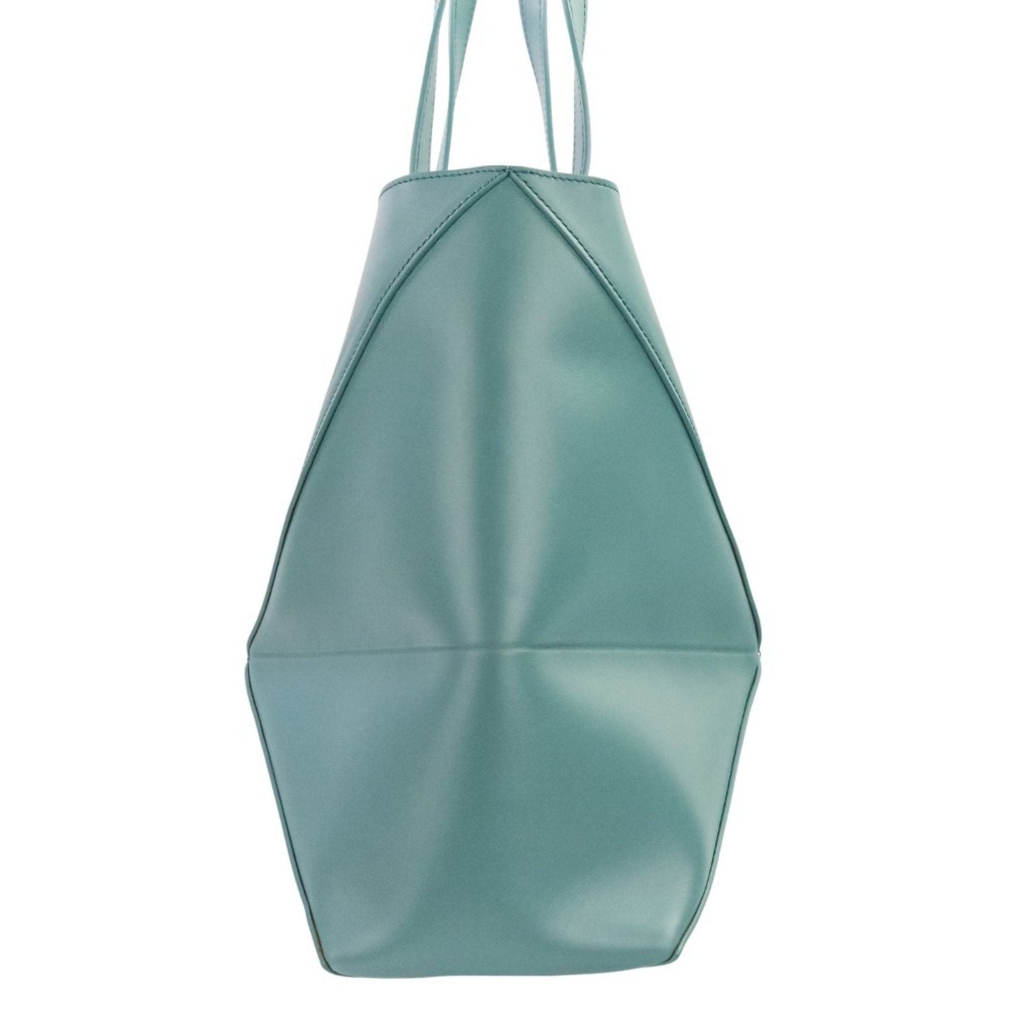 Loewe Blue Leather Tote Bag (Pre-Owned)