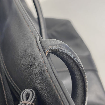 Chanel Black Leather Tote Bag (Pre-Owned)