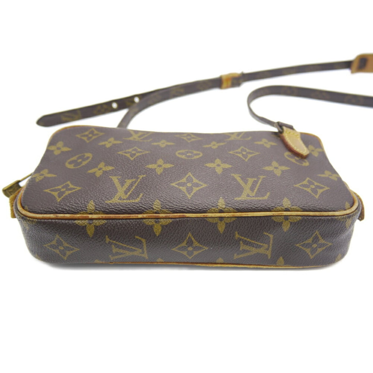 Louis Vuitton Brown Monogram Pochette Shoulder Bag (Pre-Owned)