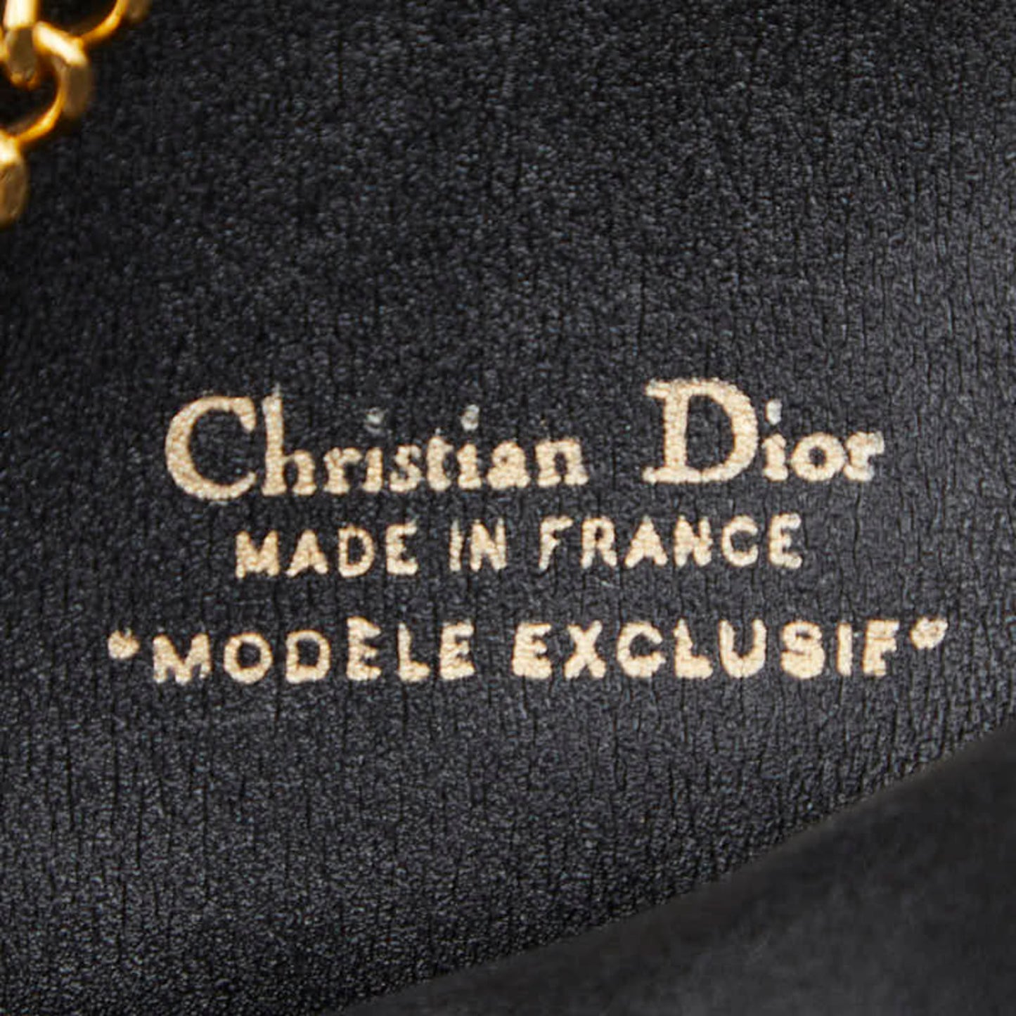 Christian Dior Black Canvas Coin Purse/Coin Case (Pre-Owned)