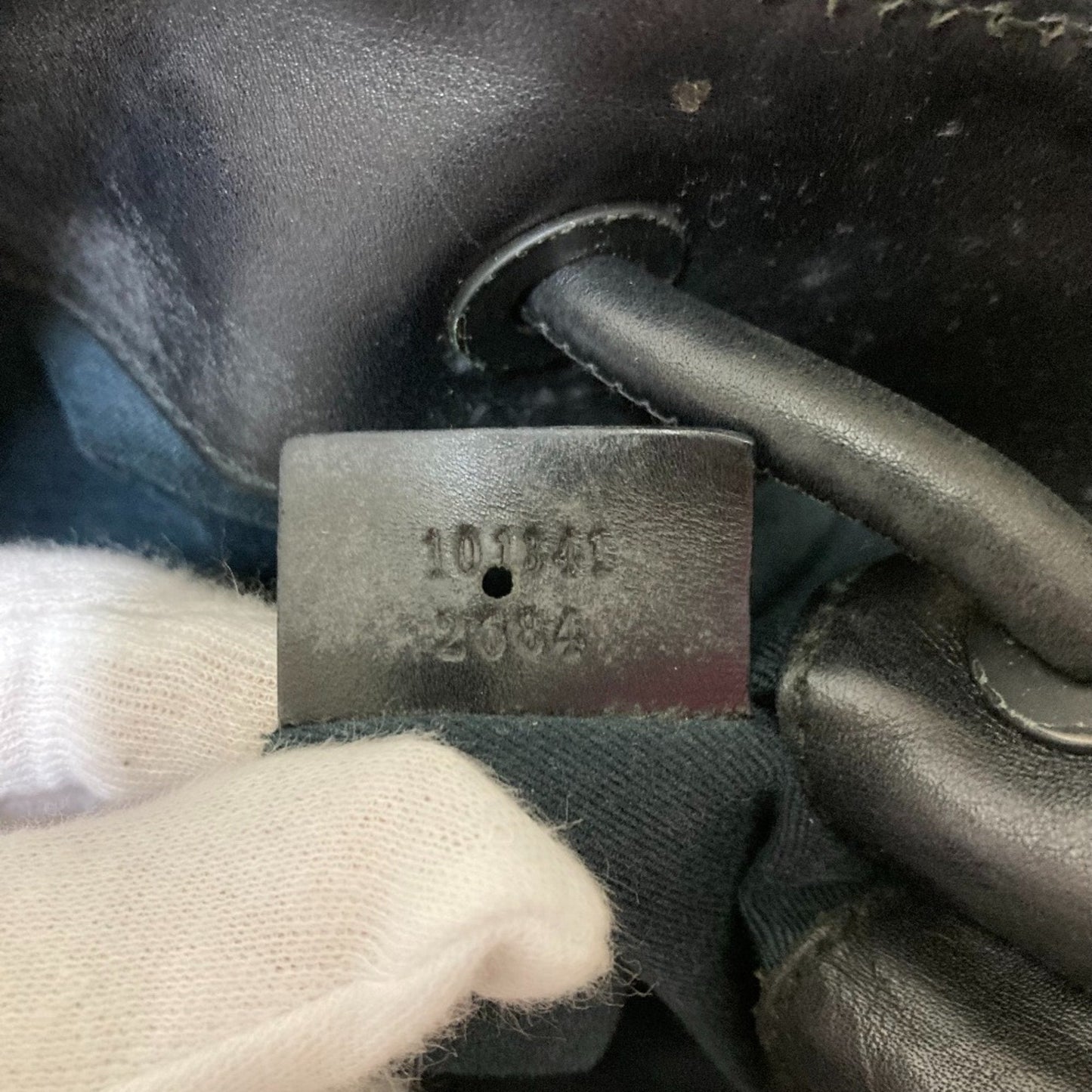 Gucci Dark Gray Gray Tote Bag (Pre-Owned)