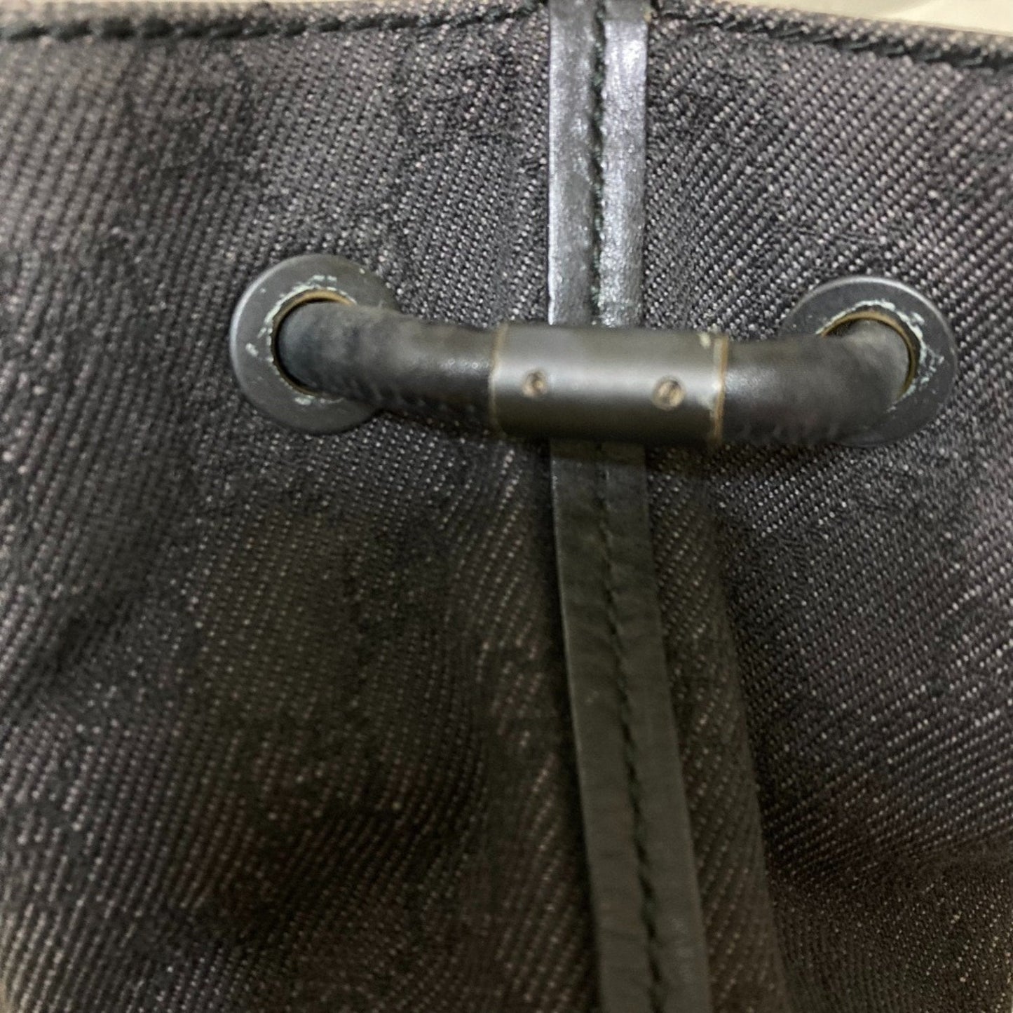 Gucci Dark Gray Gray Tote Bag (Pre-Owned)